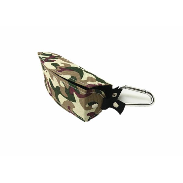 Hard Sports Style Canvas Sunglasses Case For Normal Size Eyeglasses