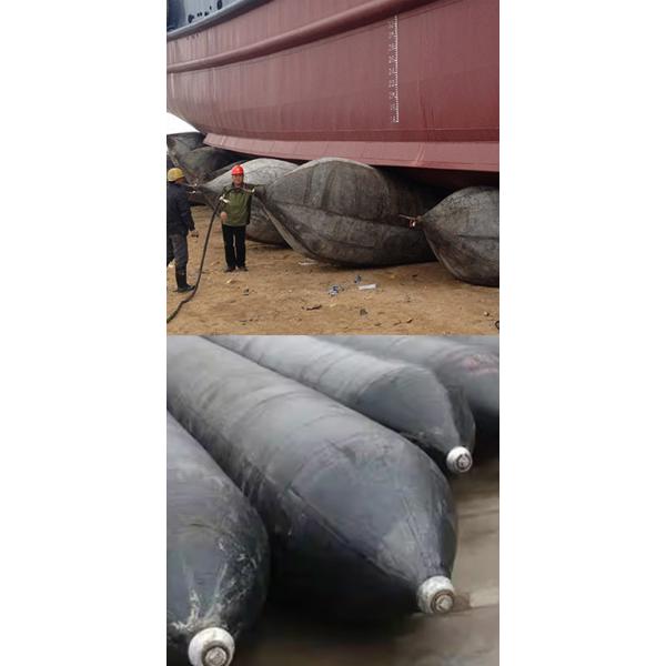 Non Slip Surface Marine Rubber Airbag Inflatable For Shipwreck Recovery