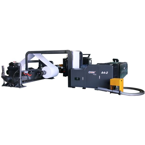 210mm 600mm A4 Sheeter 60gsm 100gsm Roll To Roll Slitting Machine