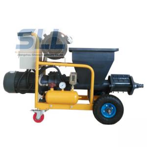 China Multifunction Robot Mortar Spray Plaster Machine / Wall Plastering Equipment SLW120 on sale