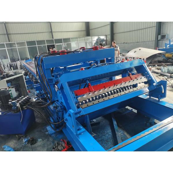 Granary Barn 18.5kw Chain Corrugated Sheet Rolling Machine With Curving