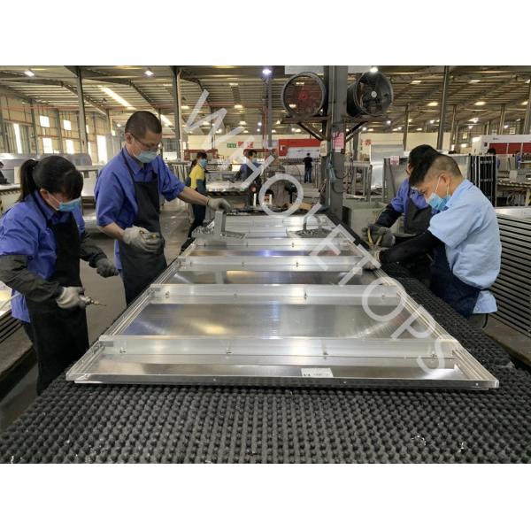 Metallic Anodized Solid Aluminum Cladding Panel 4.0mm Fire Resistance