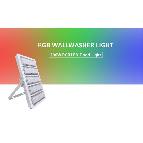 High Brightness Outdoor Modular RGB LED Flood Light CE ROHS Certification