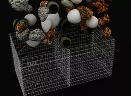 Customizable Hot Dipped Galvanized Carbon Welded Gabion Basket
