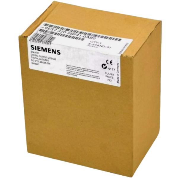 SIEMENS 6ES7326-2BF41-0AB0 SIMATIC S7, DIGITAL OUTPUT SM 326, F-DO 8X24 V DC/2A PM FAIL-SAFE DIGITAL OUTPUT SWITCHING