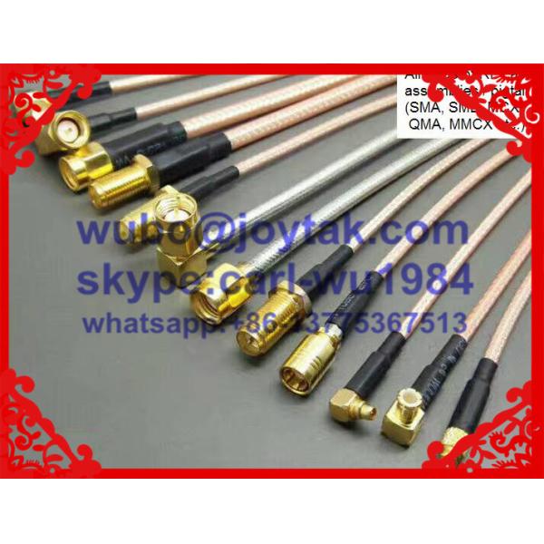 RF cable assembly SMA pigtail for RG174