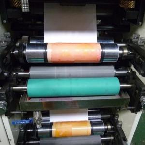 China 4 Color Roll Flexo Label Printing Machine 320mm 80m/Min#±0.1mm Accuracy Label Flexo Printer#450mm Max printing width on sale