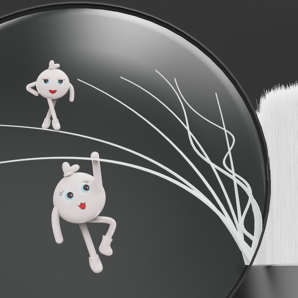 Jessup 10pcs Natural / Synthetic Hair Essential Makeup Brushes Set