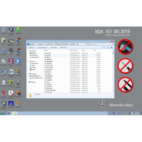 Doip Auto Diagnostic Scanner Programming Tool USB Dongle For Mercedes Till 2019