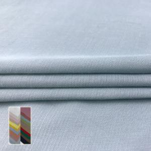 Quality 52% Ployester 48% Rayon Plain Tr Suiting Fabric 90gsm Woven Shirt Fabric wholesale