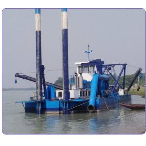 Quality 450mm 18 inch Cutter Suction Dredging Boat With 15 Meters Dredging Depth for Sand Dredging Underwater dredging project wholesale