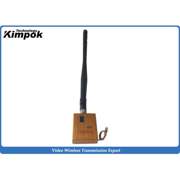 800mW Wireless Analog Transmitter Zero Latency CCTV Surveillance System 1km