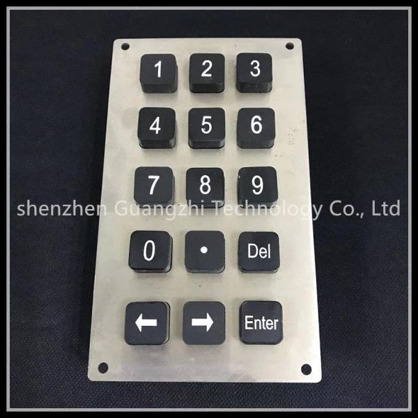 Cheap Ip65 Waterproof Rs232 Keypad Damage Proof With Easy Contact Usb Interface for sale