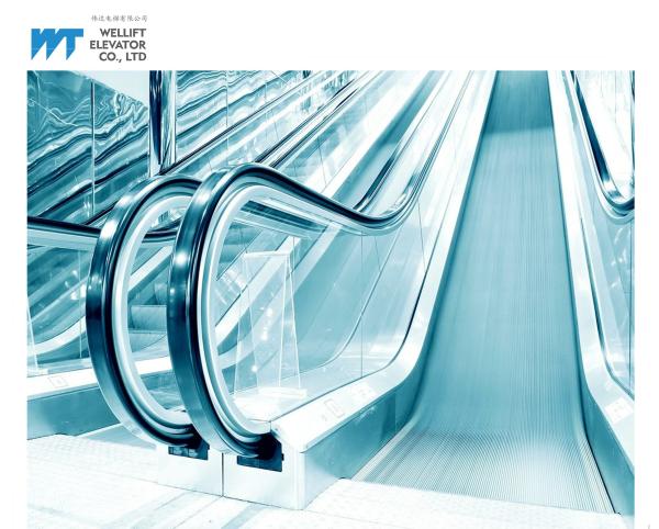 Cheap Streamline Handrail Design Parallel Escalator With Variable Frequency Control for sale