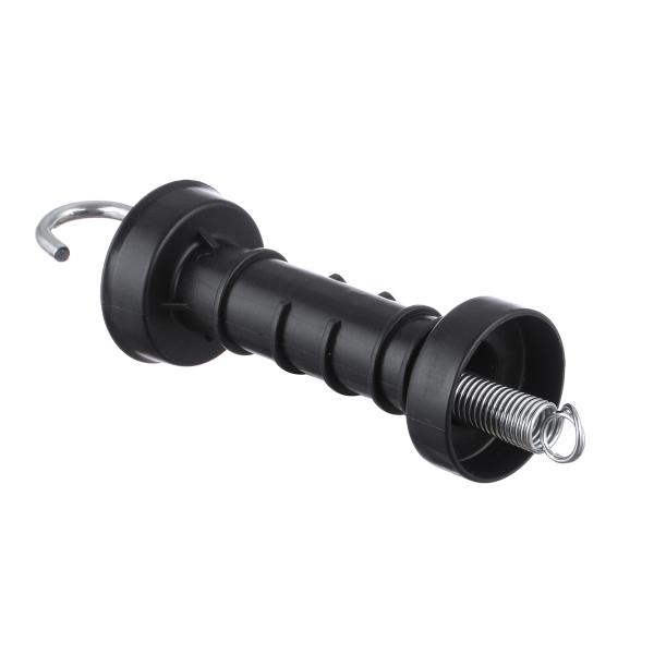 Cheap Electric Fence Gate Handle Black Color with Plastic Handle and Galvanized Hook for sale