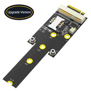 China 3G 4G 5G GSM LTE WIFI Module Mini PCIe Wireless Network Card SIM to NGFF M.2 Key M Socket Card Adapter mPCIe Slot convert NVMe on sale