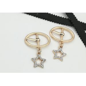 Buy cheap LHZ1101 Metal Shoe Buckles Gold Small 4.8g With A Little Star Abrasion from wholesalers
