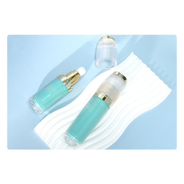 Customized Acrylic Bottles 100g Face Cream Jars Cosmetic With Screen Printing Logo Acceptable