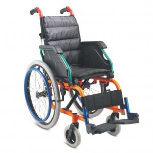 Quality Child wheelchair seat width 30cm light weight aluminum colorful frame and foam seat model GT-980LA-30 wholesale