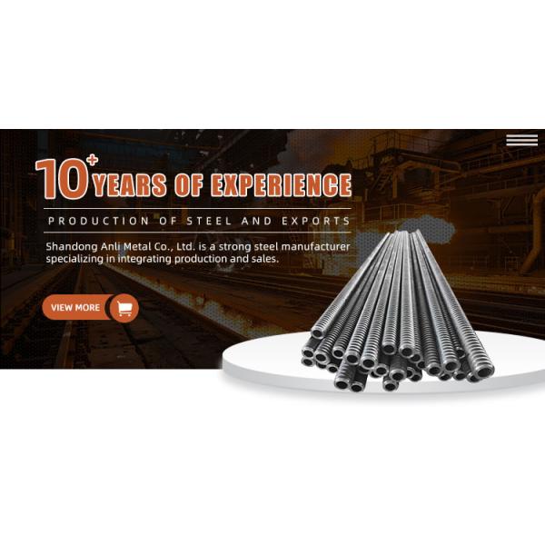 Carbon / Alloy Steel Anchor Rod Bar 2-10MM Non Oiled High Performance