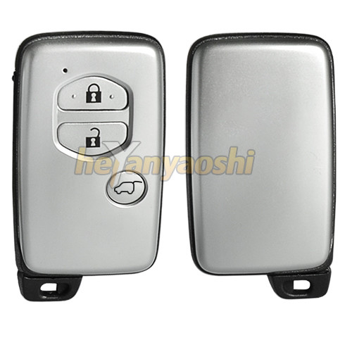 Quality Toyota 3 Buttons Smart Key Shell with Emergency Key Insert wholesale