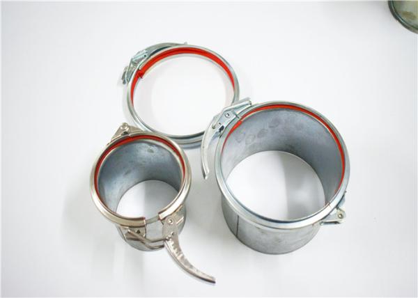 Cheap Custom Rubber Size Quick Release Pipe Clamp Easy Install Diesel Engine 1mm Thickness for sale