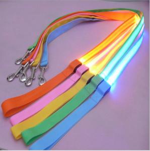 Quality Hot selling Retractable Led Pet Dog Harness dog Leash and Collar Set With Led Light wholesale