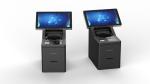 15inch Hotel Self Service Kiosk Key Card Encoder Face Recognition