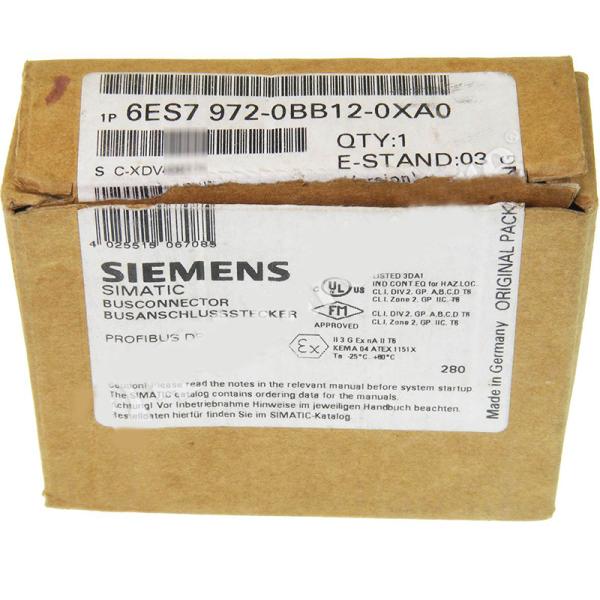 SIEMENS Simatic HMI 6ES7972-0BB12-0XA0 PROFIBUS 64X 35.6MM TERMINATING RESISTOR