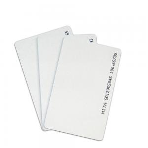 Quality Rfid Thick Mango Em Id Card White 125khz Clamshell Em4100 Tk4100 wholesale