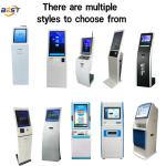 LCD Touch Screen Queue Management System Ticket Dispenser Machine With Multiple