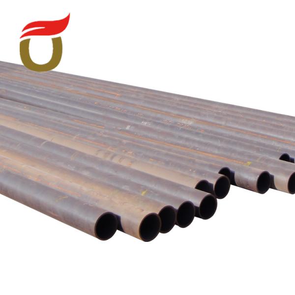 Black ASTM Welded Carbon Steel Pipe Anticorrosive Thickness 0.25mm