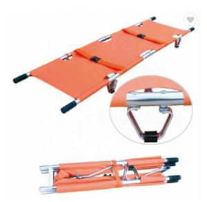 Quality PVC Emergency Stretcher Trolley Popular Scoop Style Collapsible Stretcher Ambulance wholesale