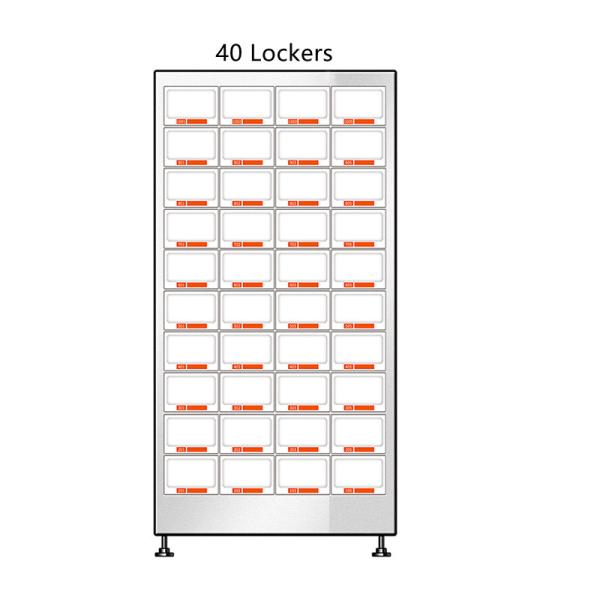 Touch Screen Smart Locker Vending Machine For Snacks Food Cans Toys Candle