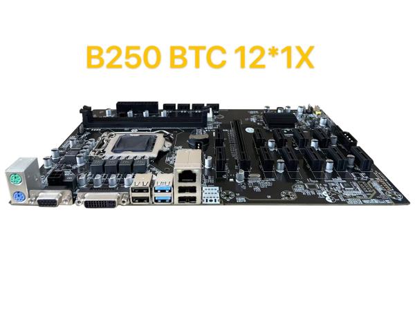 Cheap Desktop Mining Mainboard B250 16GB I6 I7 I8 I9 Processors 2 DDR4 DIMM for sale