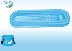 Quality 25L Adult Inflatable Bath Tubs Shower Bath Basin Kit For Bedridden Patients wholesale