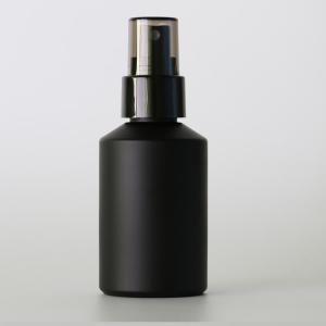 Quality Petg Cosmetic Spray Bottle 120ml Black Color Frosted Surfacefor Liquid wholesale
