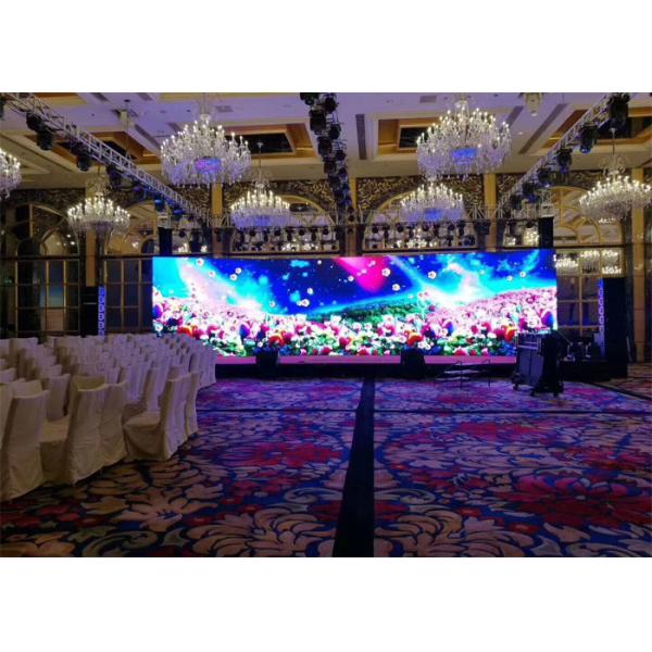 P6 Smd Video Wall Led Display , Led Advertising Screen 5v/40a Power Supply