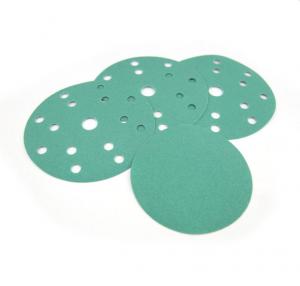 Quality High quality Green film Hook and Loop backing Sanding Discs for car wholesale