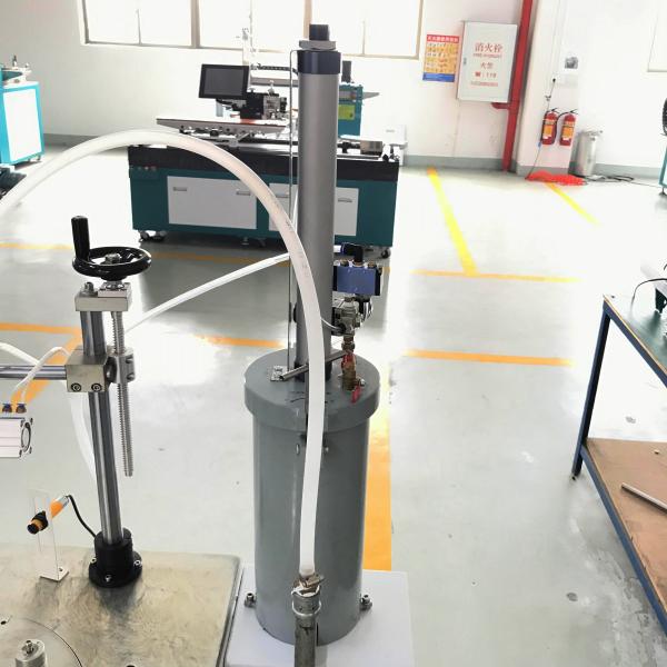 LED Bulb Industrial Glue Dispensers 200W Bulb Punching Machine 0 - 300 RPM With Eight Station