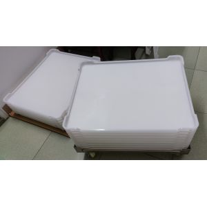 PP Food Grade Plastic Drying Tray 758x608x40mm
