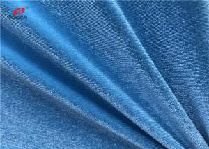 Quality Korean Warp Knitting Spandex Velvet Fabric 92 Polyester 8 Spandex For Women Dress wholesale