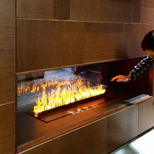 China 500mm Water Steam Fireplace Fake Wood Burning Three-Dimensional Flame on sale