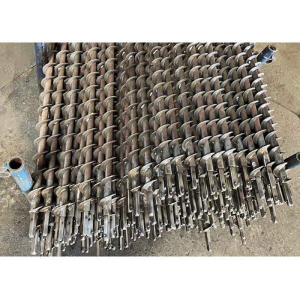 Square Or Hex Connection Spiral Drill Pipe For Geological Drilling