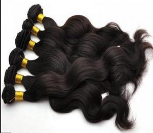 China Soft And Silky 100 Peruvian Human Hair / Loose Wave  Hair Bundles No Nits on sale