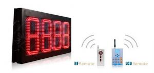 Quality Waterproof Cabinet RS232 P16 Led Gas Price Display 5000mcd wholesale