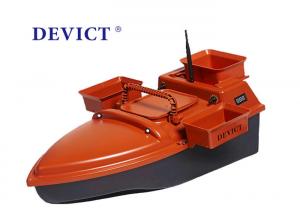 Quality Orange remote control bait fishing boat DEVC-202 350M Wave Resistance wholesale
