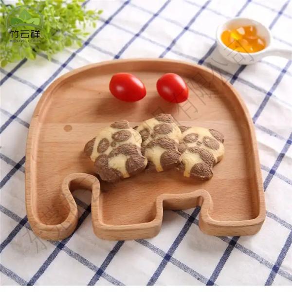 Shaped style durable and beautiful reusable wooden eco-friendly tableware