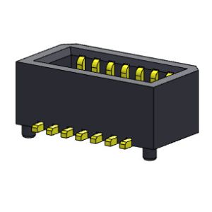 Buy cheap 08-50Pin SMT Board To Board Connector Pitch 0.80mm UL94V0 PA69T from wholesalers