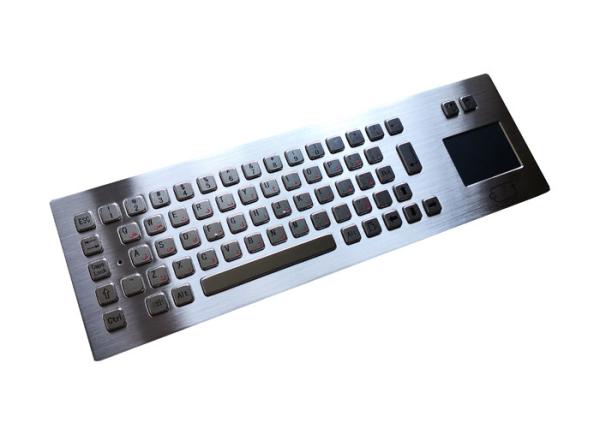 Cheap 20mA IP65 SS304 Embedded Solution Rugged Keyboard With Caps Lock for sale